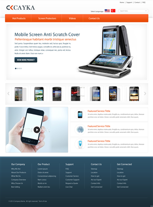 Web Design by pb for this project | Design: #1334060