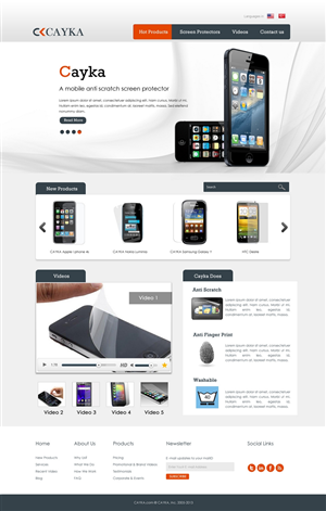 Web Design by pb for this project | Design: #1339447
