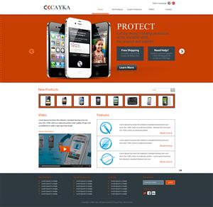 Web Design by pb for this project | Design: #1339456