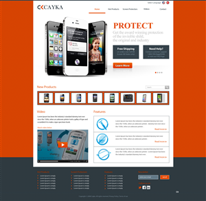 Web Design by pb for this project | Design: #1339458