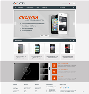 Web Design by pb for this project | Design: #1378269