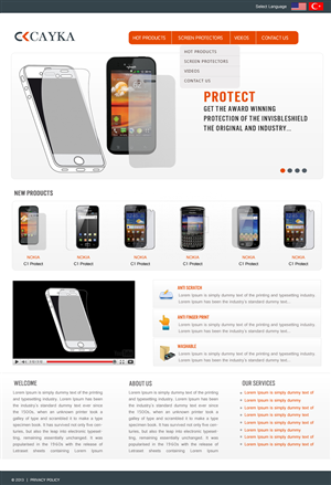 Web Design by Gexton for this project | Design: #1333308