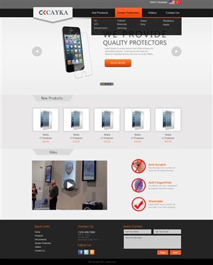 Web Design by Gexton for this project | Design: #1333319