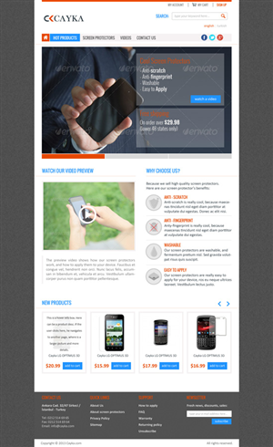Web Design by solaris for this project | Design: #1333773