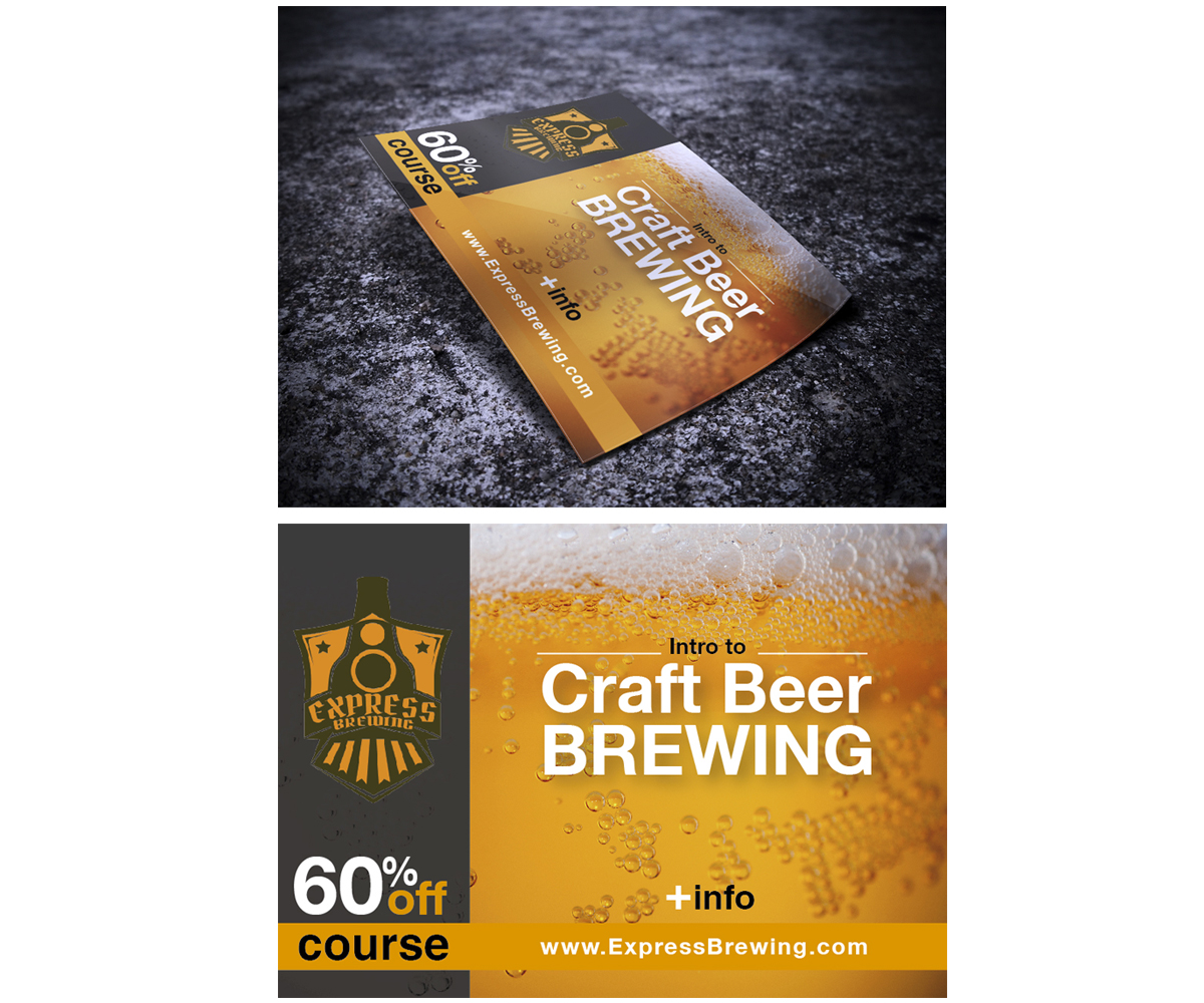 Design de Flyer par diegomarinp pour Express Brewing | Design #4701489