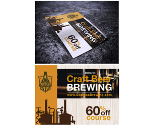 Flyer Design by diegomarinp for Express Brewing | Design: #4701497