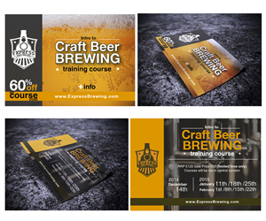 Flyer Design by diegomarinp for Express Brewing | Design #4714892