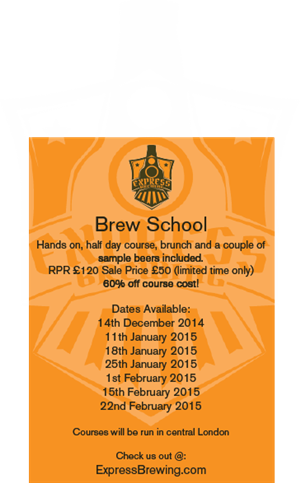Flyer Design by jtwedt for Express Brewing | Design: #4695335