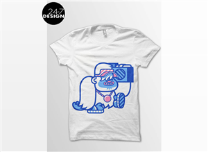 Design de T-shirt par 24-7 DESIGN pour Cali-2-NY | Design : #4709221