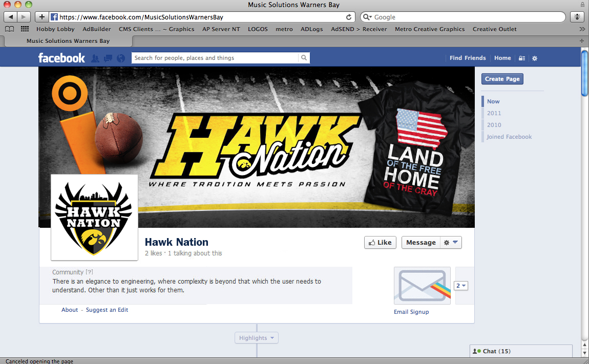 Facebook Design by earldesigns for this project | Design #4701706