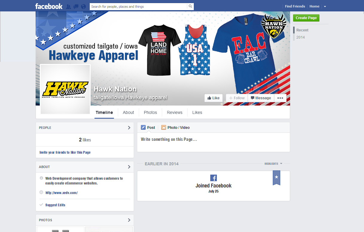 Facebook Design by Web Skippers for this project | Design #4748539