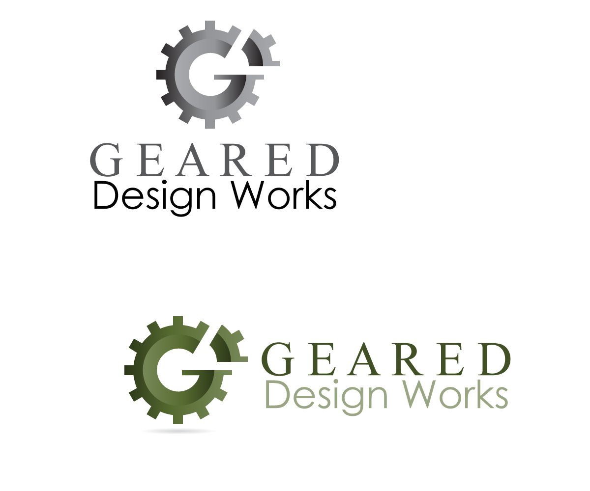 Diseño de Logo por dianagargaritza para Geared Design Works | Diseño #4712945