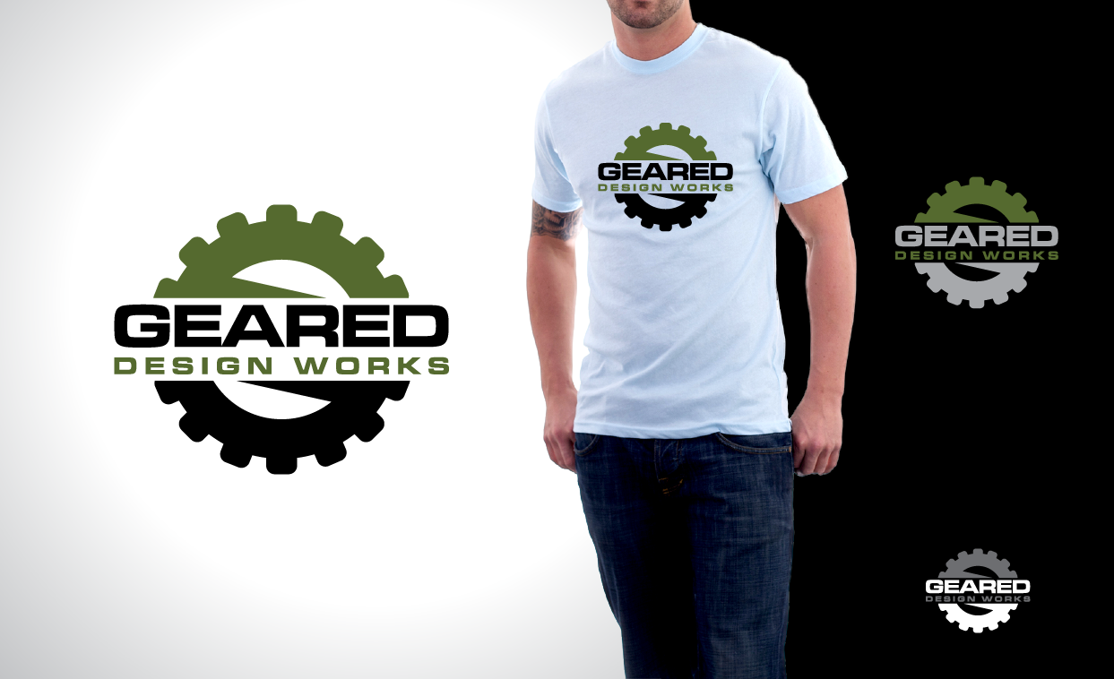 Logo Design by Supridi for Geared Design Works | Design #4697162