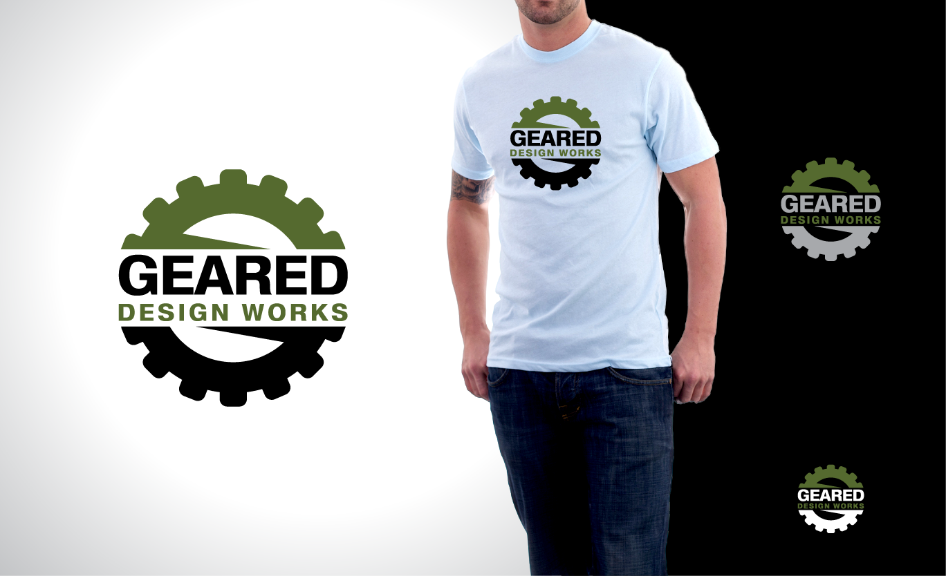 Logo Design by Supridi for Geared Design Works | Design #4702946