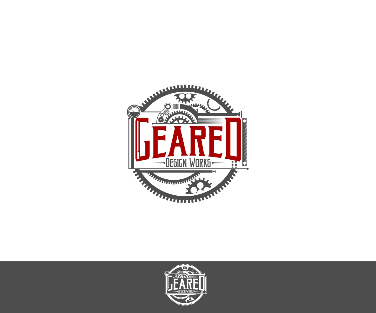 Logo Design by QuattroCreative for Geared Design Works | Design #4699106