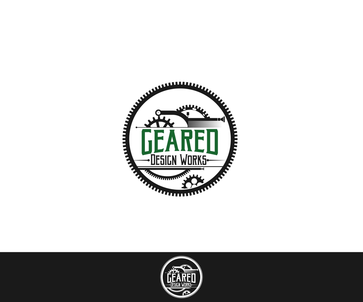 Logo Design by QuattroCreative for Geared Design Works | Design #4707207