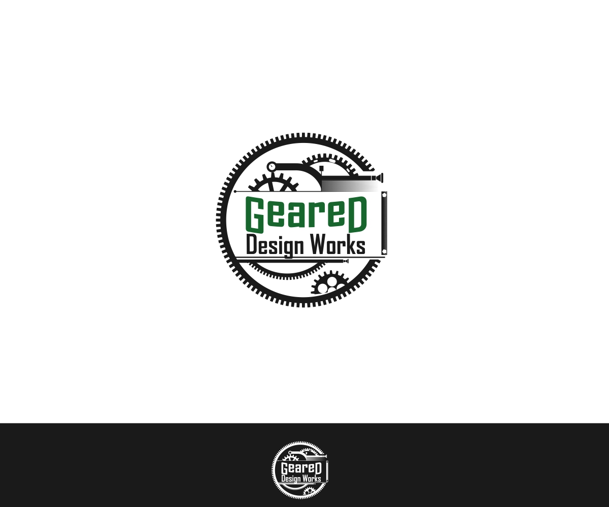 Diseño de Logo por QuattroCreative para Geared Design Works | Diseño #4707224