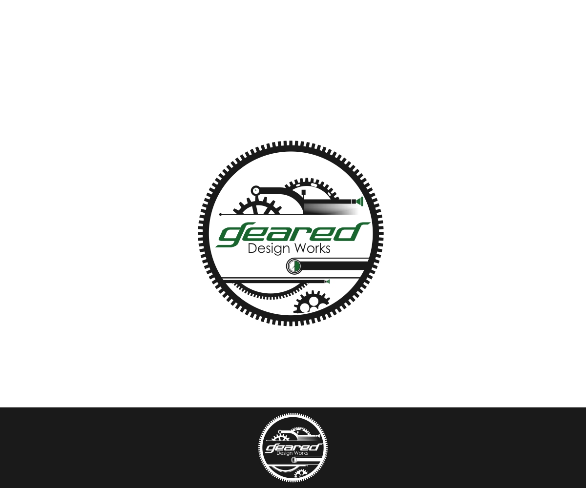 Diseño de Logo por QuattroCreative para Geared Design Works | Diseño #4707307