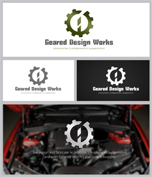Logo Design by Ovimatic for Geared Design Works | Design: #4707244