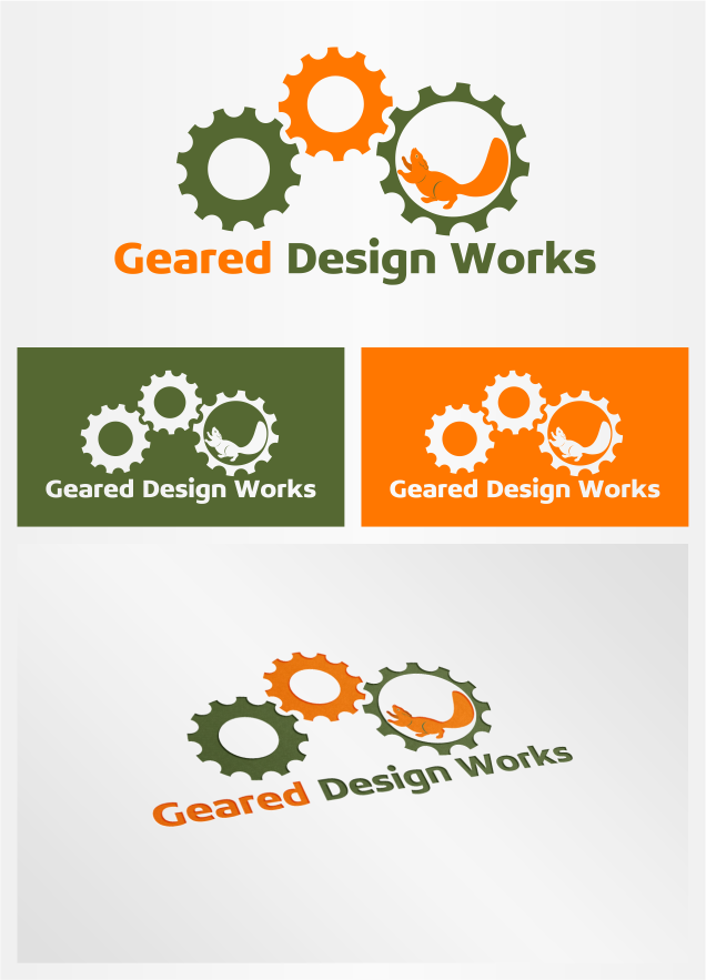 Logo Design by artsterdam for Geared Design Works | Design #4697461