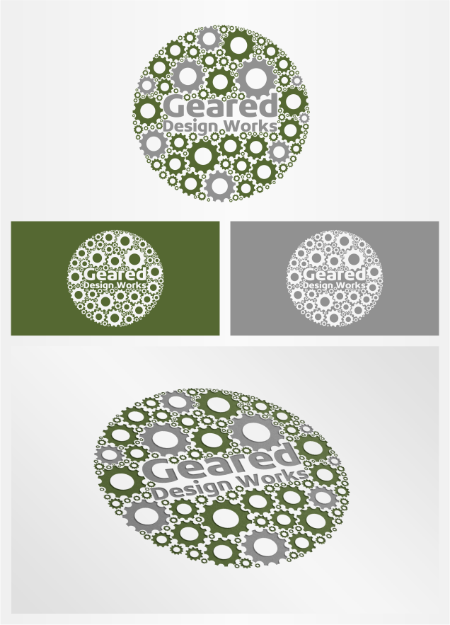 Diseño de Logo por artsterdam para Geared Design Works | Diseño #4699809