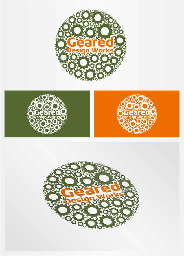 Diseño de Logo por artsterdam para Geared Design Works | Diseño #4699812