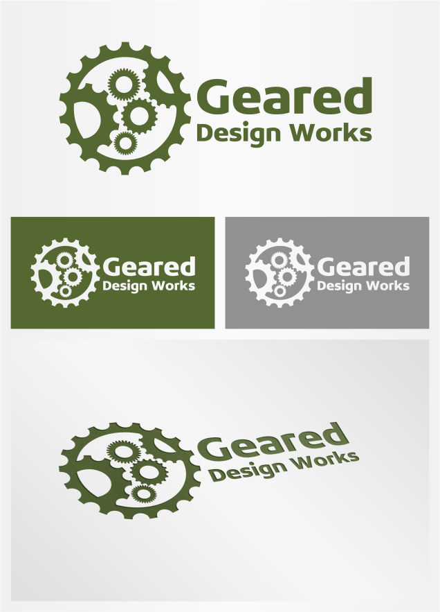 Design de Logo par artsterdam pour Geared Design Works | Design #4701536