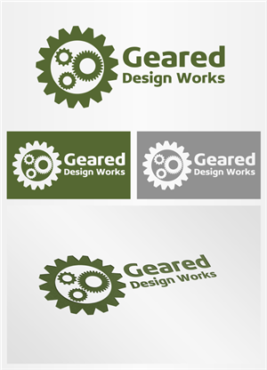 Logo Design by artsterdam for Geared Design Works | Design: #4701538