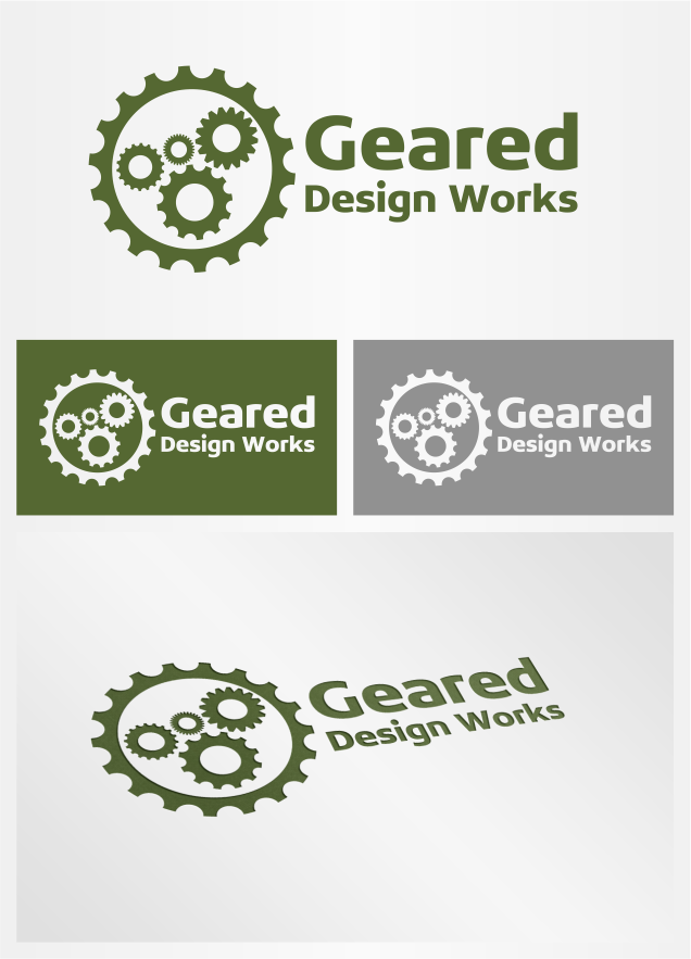 Diseño de Logo por artsterdam para Geared Design Works | Diseño #4701541