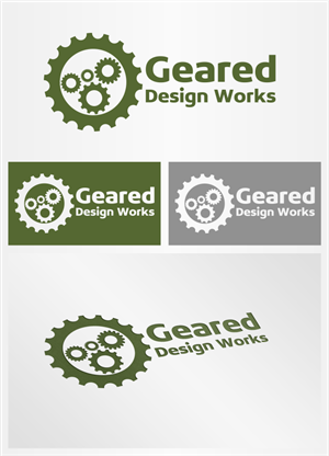 Logo Design by artsterdam for Geared Design Works | Design: #4701542