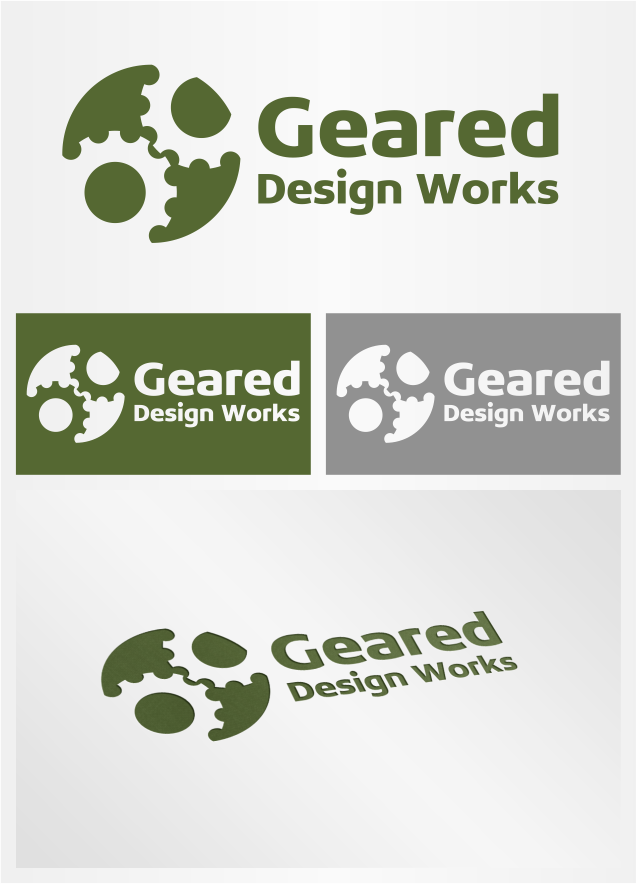 Logo Design by artsterdam for Geared Design Works | Design #4712374