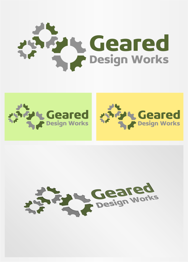 Diseño de Logo por artsterdam para Geared Design Works | Diseño #4712978