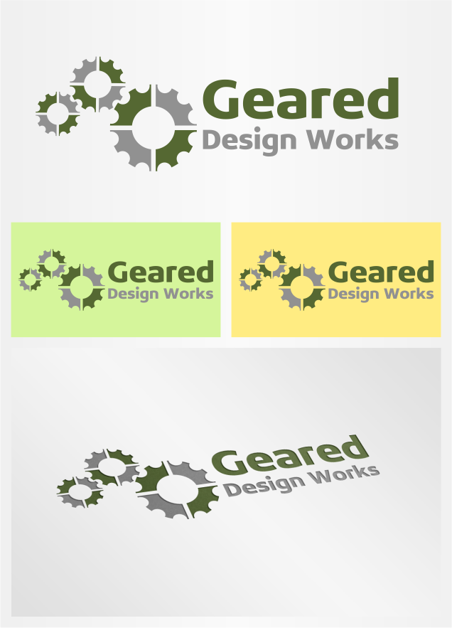 Logo Design by artsterdam for Geared Design Works | Design #4712982