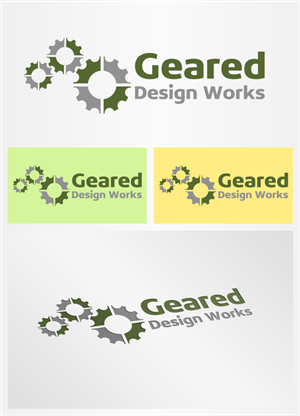 Logo Design by artsterdam for Geared Design Works | Design: #4712982