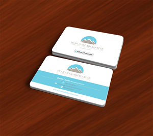Diseño de Tarjeta de Presentación por asimali para Peak Collaborative | Diseño: #1333610