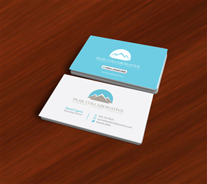 Diseño de Tarjeta de Presentación por asimali para Peak Collaborative | Diseño: #1333612