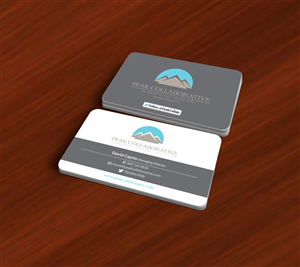 Peak Collaborative Business Cards | Diseño de Tarjeta de Presentación por asimali