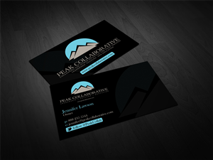 Design de Carte de Visite par diRtY.EMM pour Peak Collaborative | Design : #1332021