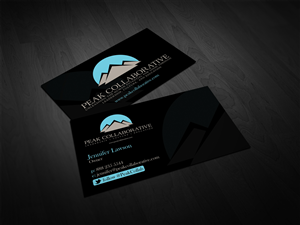 Design de Carte de Visite par diRtY.EMM pour Peak Collaborative | Design : #1332023