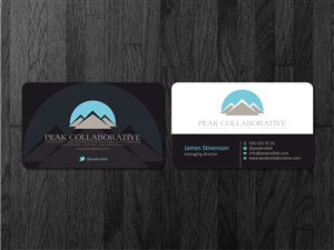 Design de Carte de Visite par Atvento Graphics pour Peak Collaborative | Design : #1332934