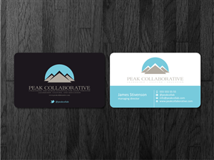 Design de Carte de Visite par Atvento Graphics pour Peak Collaborative | Design : #1332935