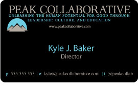 Business Card Design by Dezinergal