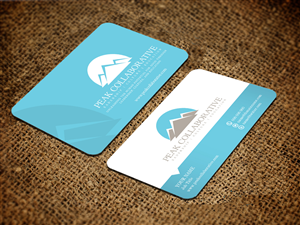 Design de Carte de Visite par Sarmishtha Chattopadhyay_loginchange pour Peak Collaborative | Design : #1333811