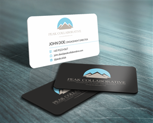 Design de Carte de Visite par HYPdesign pour Peak Collaborative | Design : #1331954