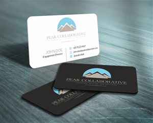 Design de Carte de Visite par HYPdesign pour Peak Collaborative | Design : #1331958