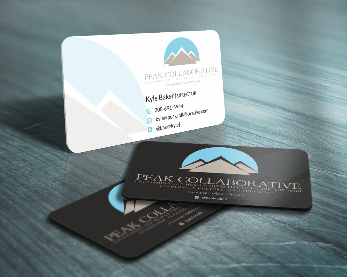 Business Card Design by HYPdesign for Peak Collaborative | Design #1340093