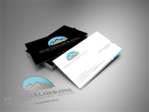 Design de Carte de Visite par creativedesign pour Peak Collaborative | Design : #1333528
