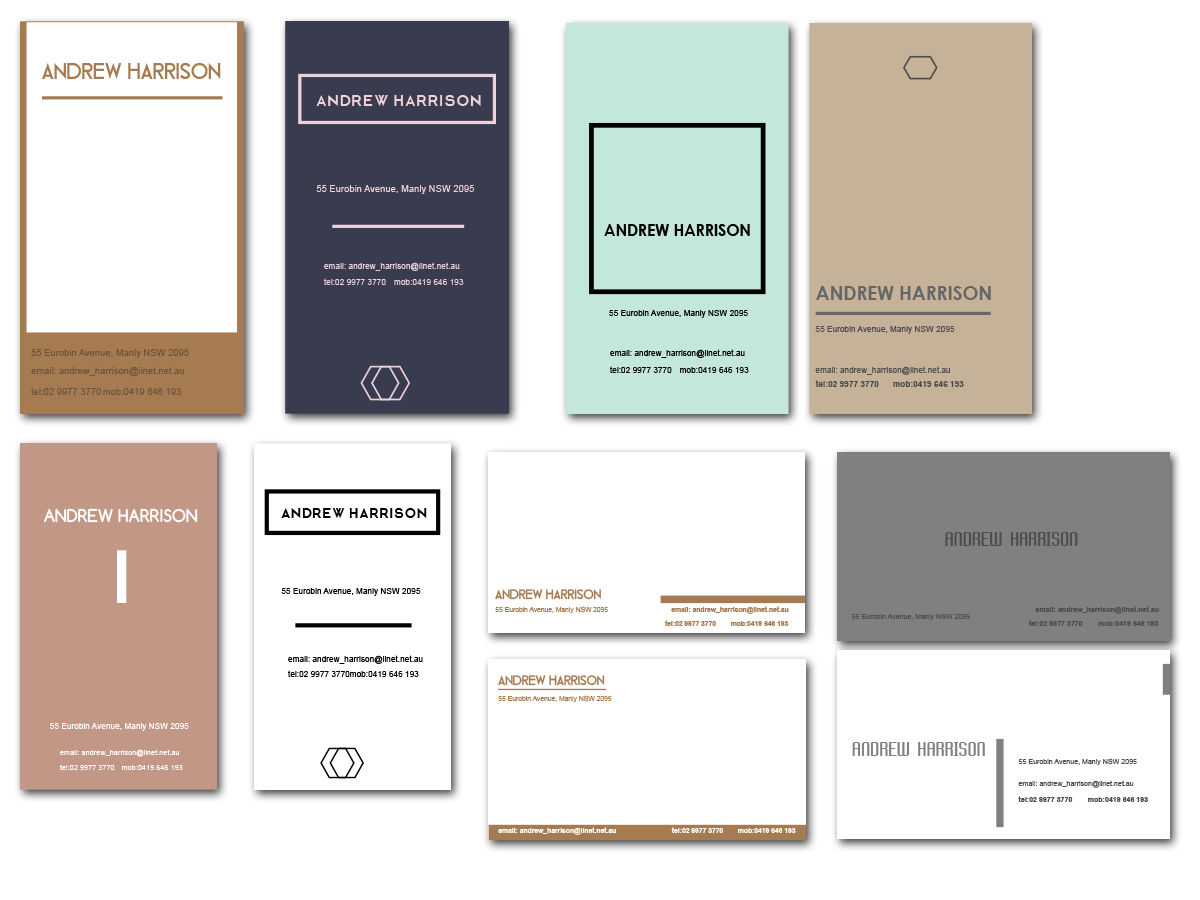 Business Card Design by DESIGN ZONE for this project | Design #4728340