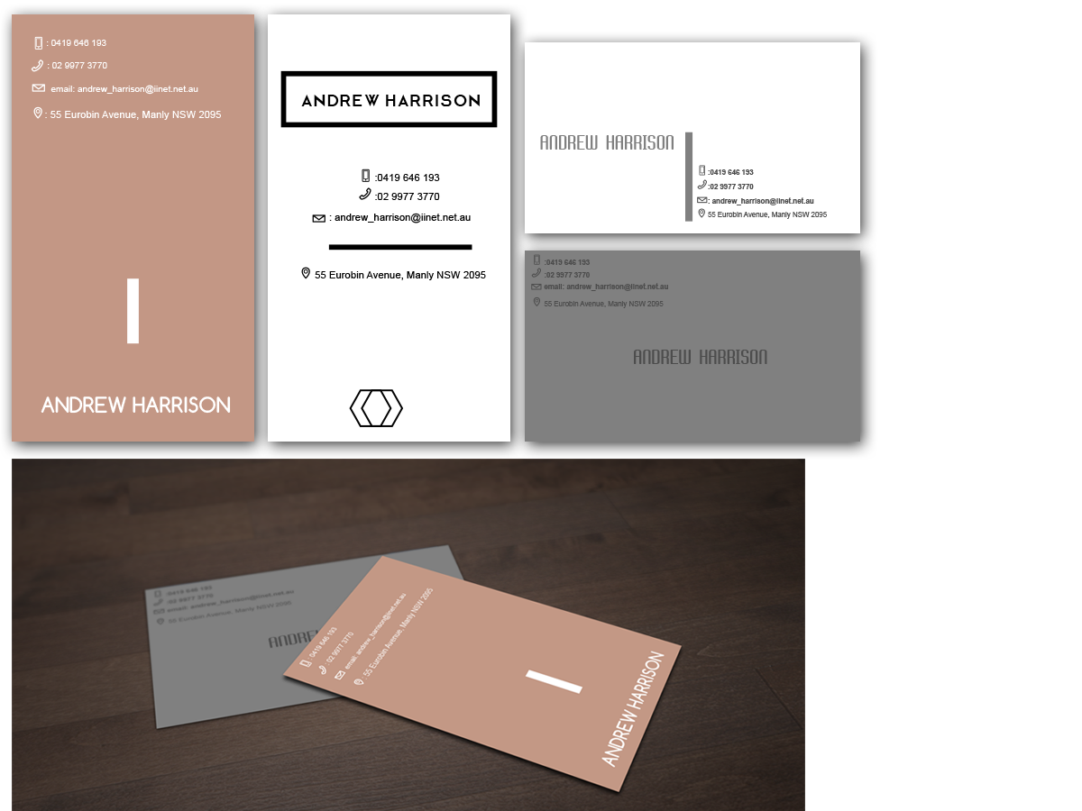 Business Card Design by DESIGN ZONE for this project | Design #4733637