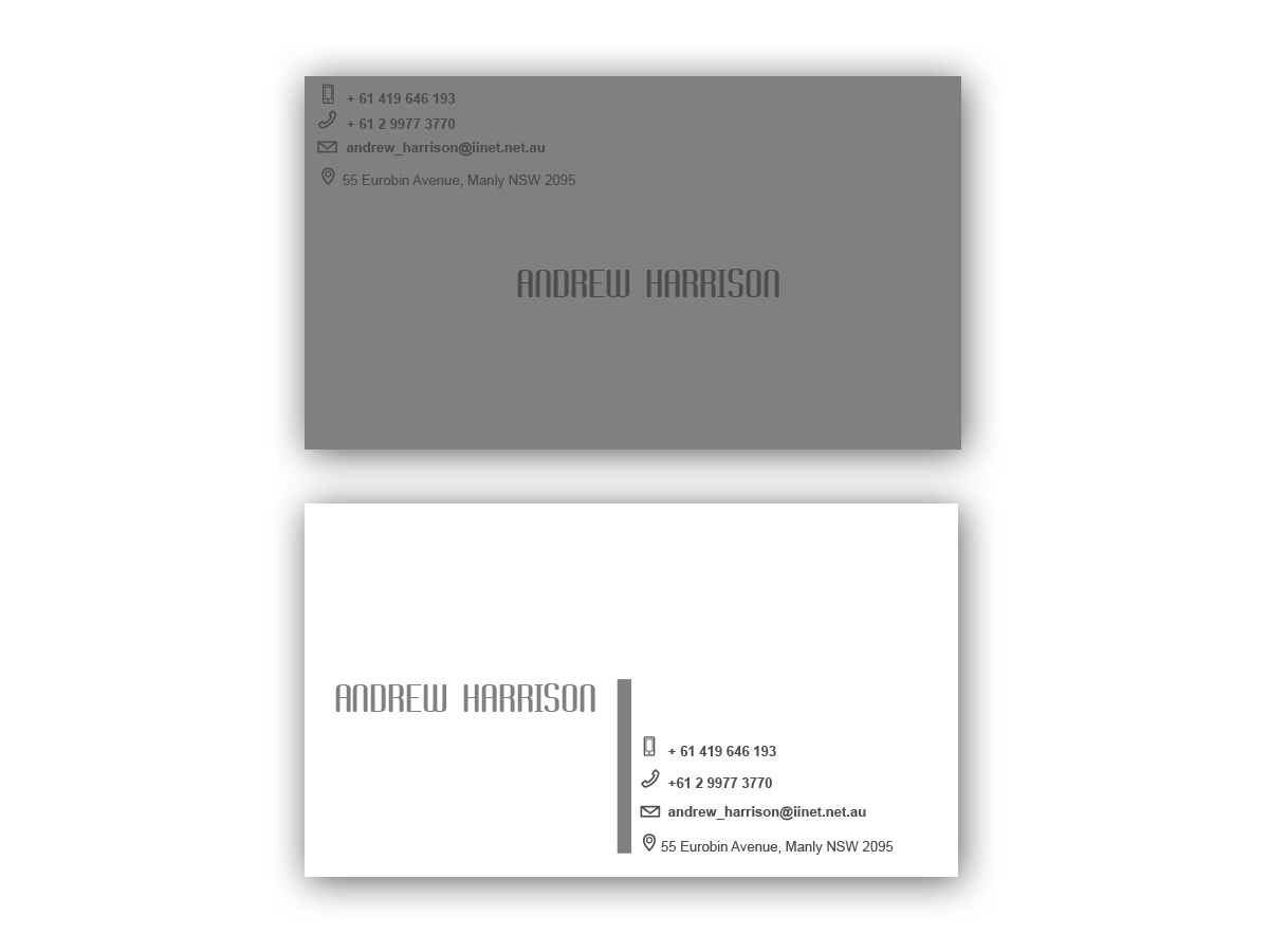 Visitenkarten-Design von DESIGN ZONE für dieses Projekt | Design #4736945